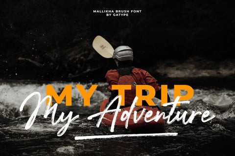 Mallikha Brush Font gatype 