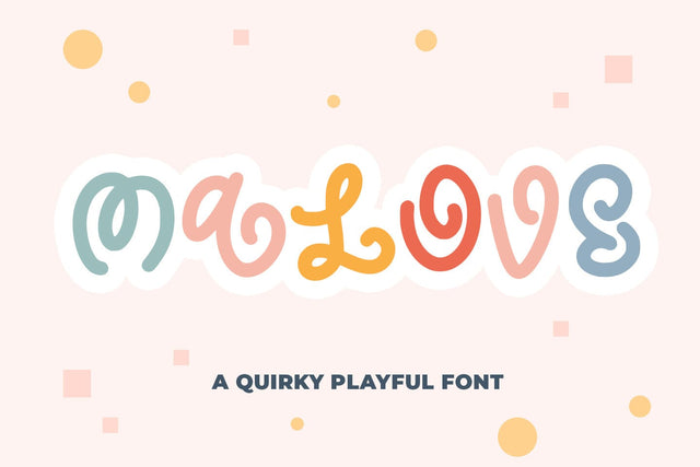 Malove Font Abo Daniel Studio 