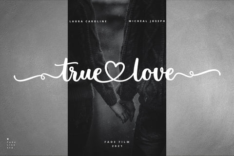 Malovely Font Font Fadeline Std. 