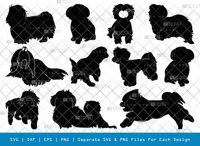 Maltese Dog SVG, Dog Silhouette, Dog Breeds Svg, Maltese Svg, Cute Puppy Svg, Bichon Frise Svg, Maltese Dog Bundle SVG ETC Craft 