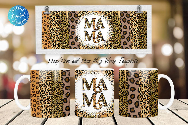Mama 11, 12 & 15 Oz Mug Sublimation Sublimation Regulrcrative 