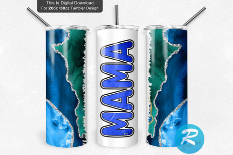 Mama 20 oz / 30 oz Tumbler PNG Sublimation Regulrcrative 