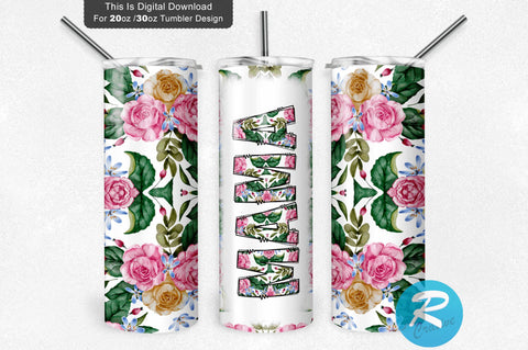 Mama 20 oz / 30 oz Tumbler PNG Sublimation Regulrcrative 