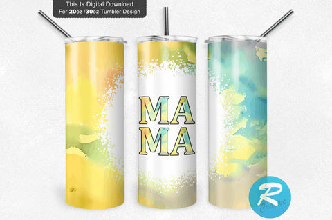Mama 20 oz / 30 oz Tumbler PNG Sublimation Regulrcrative 