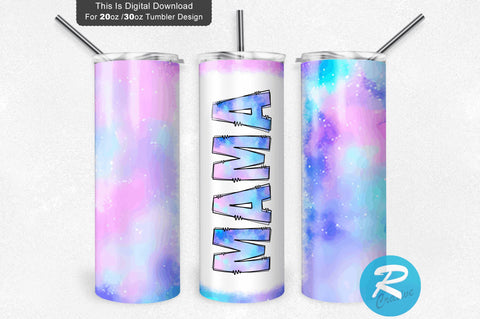Mama 20 oz / 30 oz Tumbler PNG Sublimation Regulrcrative 