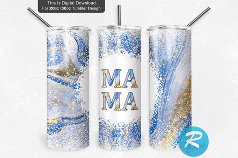 Mama 20 oz / 30 oz Tumbler PNG Sublimation Regulrcrative 