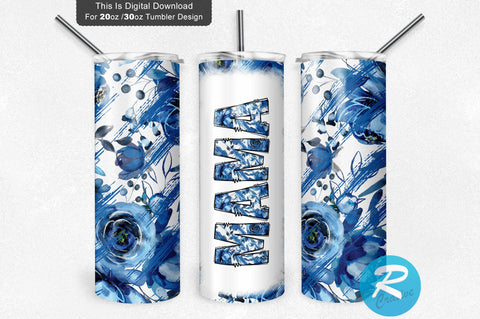 Mama 20 oz / 30 oz Tumbler PNG Sublimation Regulrcrative 