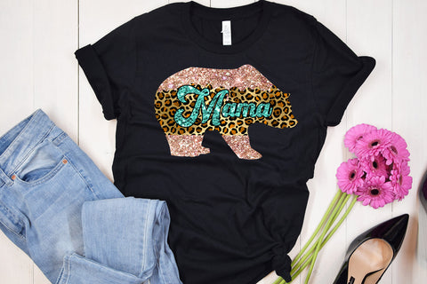 Mama Bear Sublimation I Mothers Day Sublimation Design Sublimation Happy Printables Club 