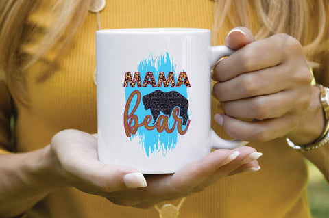 mama bear Sublimation SVGArt 