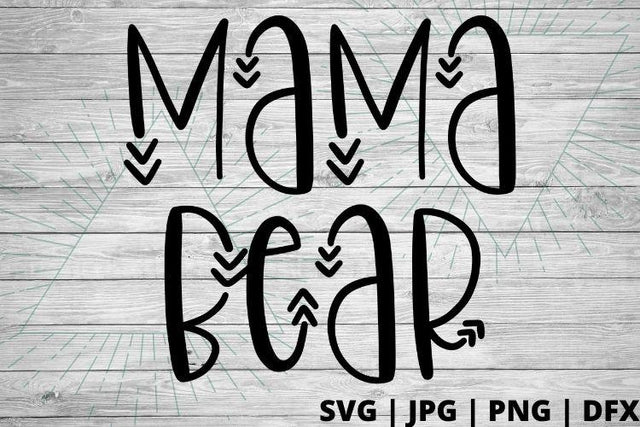 Mama bear SVG Good Morning Chaos 