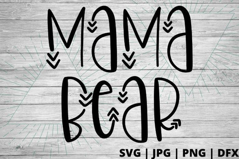 Mama bear SVG Good Morning Chaos 