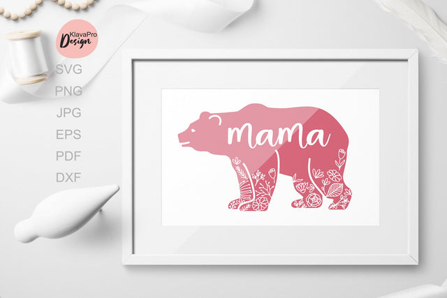 Mama bear svg, mother`s day svg, mama bear, Files for Silhouette Cameo or Cricut SVG Klava P 