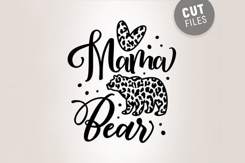 Mama Bear SVG SVG VectorSVGdesign 