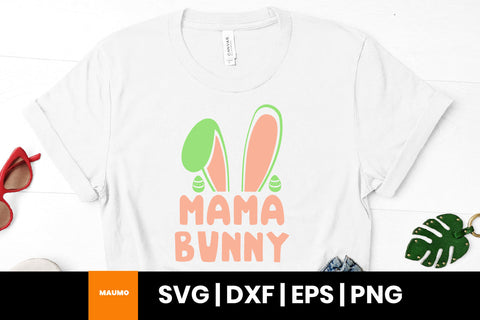 Mama bunny easter svg quote SVG Maumo Designs 