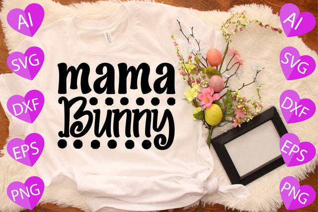 Mama Bunny SVG CraftlabSvg29 