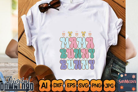 Mama Bunny SVG Newmockups 