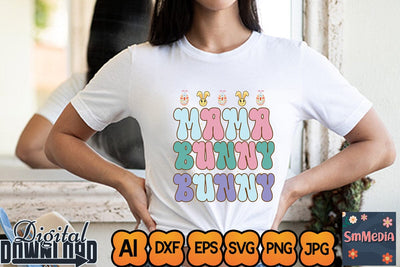 Mama Bunny SVG Newmockups 