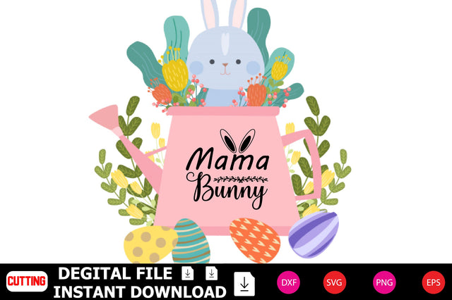 Mama Bunny SVG Shahin alam 