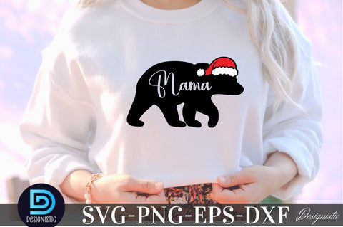 mama, Christmas SVG SVG DESIGNISTIC 