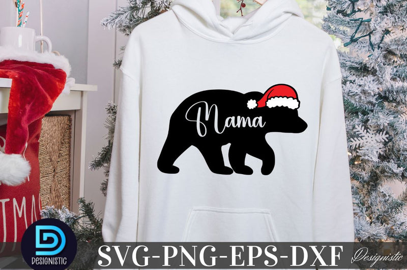 mama, Christmas SVG SVG DESIGNISTIC 