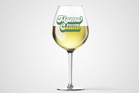 Mama Claus Christmas SVG SVG Style and Stencil 