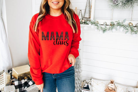 Mama Claus Holiday Sublimation PNG SVG Pickled Thistle Creative 