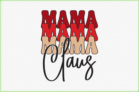 Mama Claus svg design SVG Creativeart88 