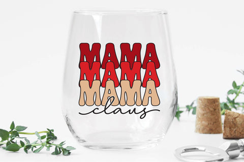 Mama Claus svg design SVG Creativeart88 