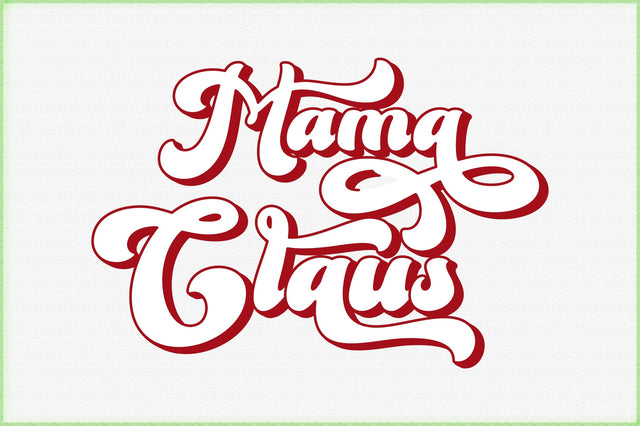 Mama Claus svg design SVG Creativeart88 