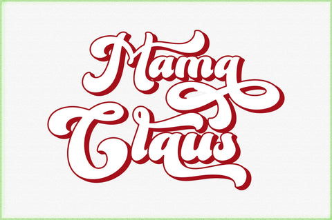 Mama Claus svg design SVG Creativeart88 