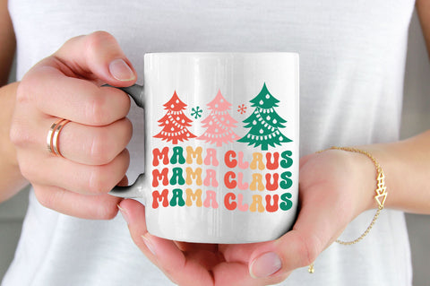 Mama claus SVG Design SVG Regulrcrative 