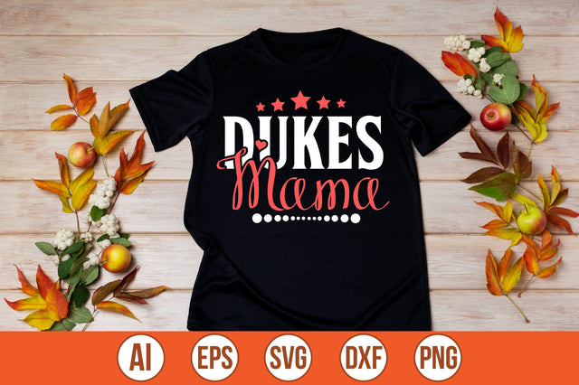 mama dukes t-shirt design SVG shah alam 