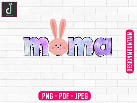 Mama Easter sublimation design Sublimation Alihossainbd 