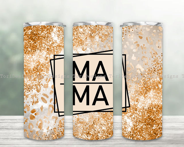 Mama Glitter Tumbler PNG, Mama Glitter Tumbler Sublimation Design Download, Mama Tumbler Design, Mothers Day Sublimation ToriDesigns 