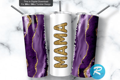 Mama golden 20 oz / 30 oz Tumbler PNG Sublimation Regulrcrative 