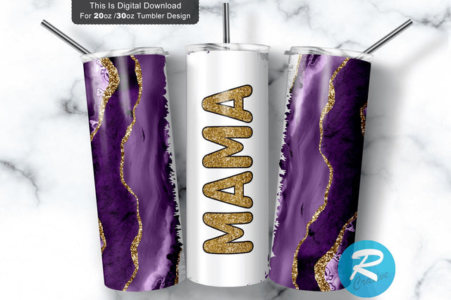 Mama golden 20 oz / 30 oz Tumbler PNG Sublimation Regulrcrative 
