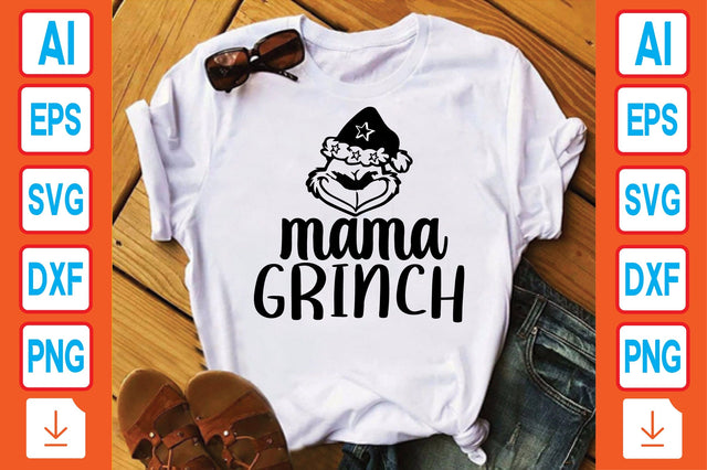 MAMA GRINCH SVG Craftlabsvg24 