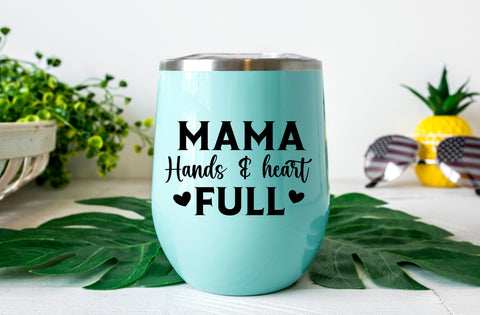 Mama hands & heart full svg, mom svg, mom svg design, mom svg cut file SVG MD mominul islam 