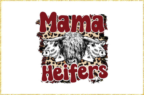Mama Heifer Christmas Sublimation Sublimation Jagonath Roy 