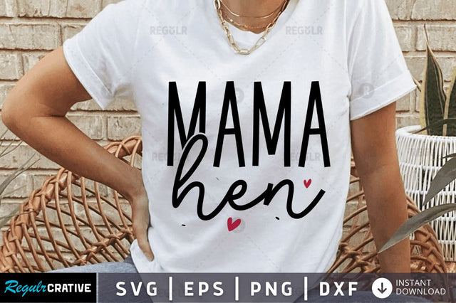 Mama hen SVG SVG Regulrcrative 