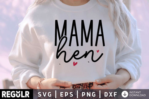 Mama hen SVG SVG Regulrcrative 