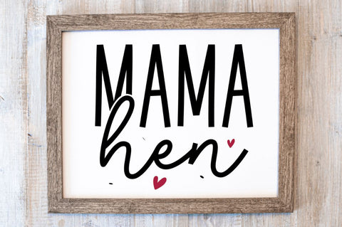 Mama hen SVG SVG Regulrcrative 