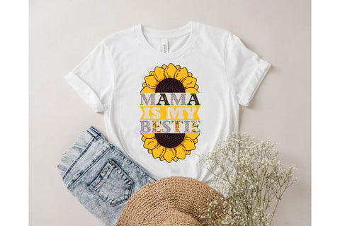 mama is my bestie Sublimation designartist 