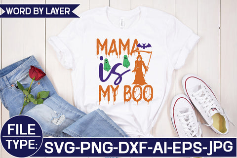 Mama is My Boo SVG Cut File SVG Studio Innate 