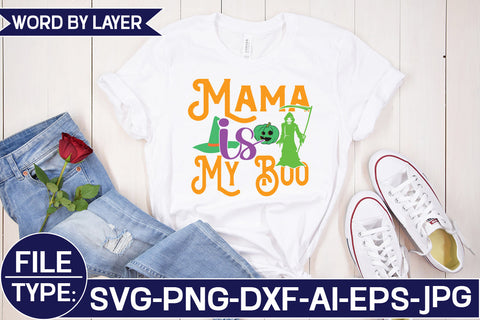 Mama is My Boo SVG Cut File SVG Studio Innate 