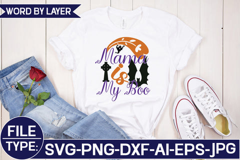 Mama is My Boo SVG Cut File SVG Studio Innate 