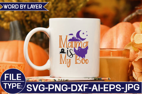Mama is My Boo SVG Cut File SVG Studio Innate 