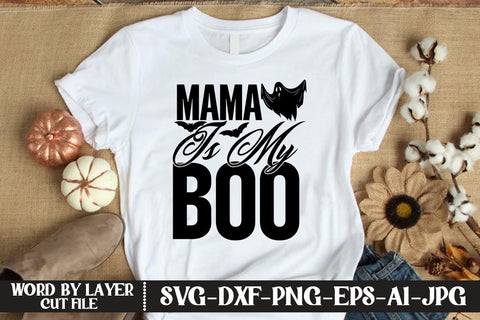 Mama Is My Boo SVG DESIGN SVG MStudio 