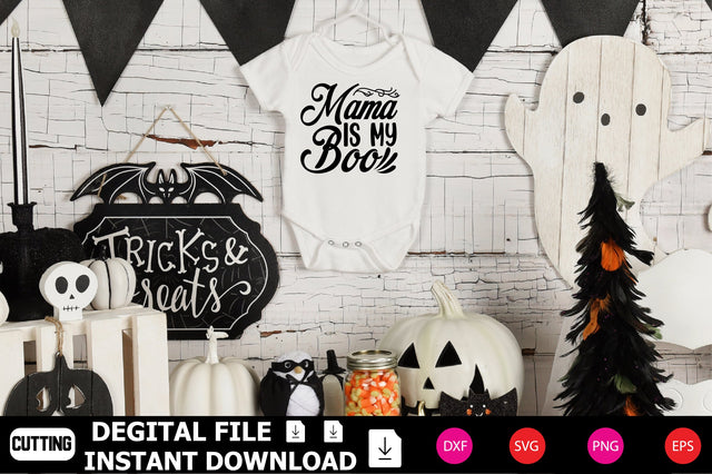 Mama is My Boo SVG Shahin alam 