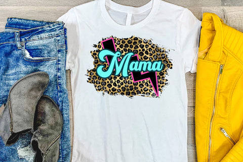 Mama Leopard Print Sublimation I Mothers Day Sublimation Sublimation Happy Printables Club 
